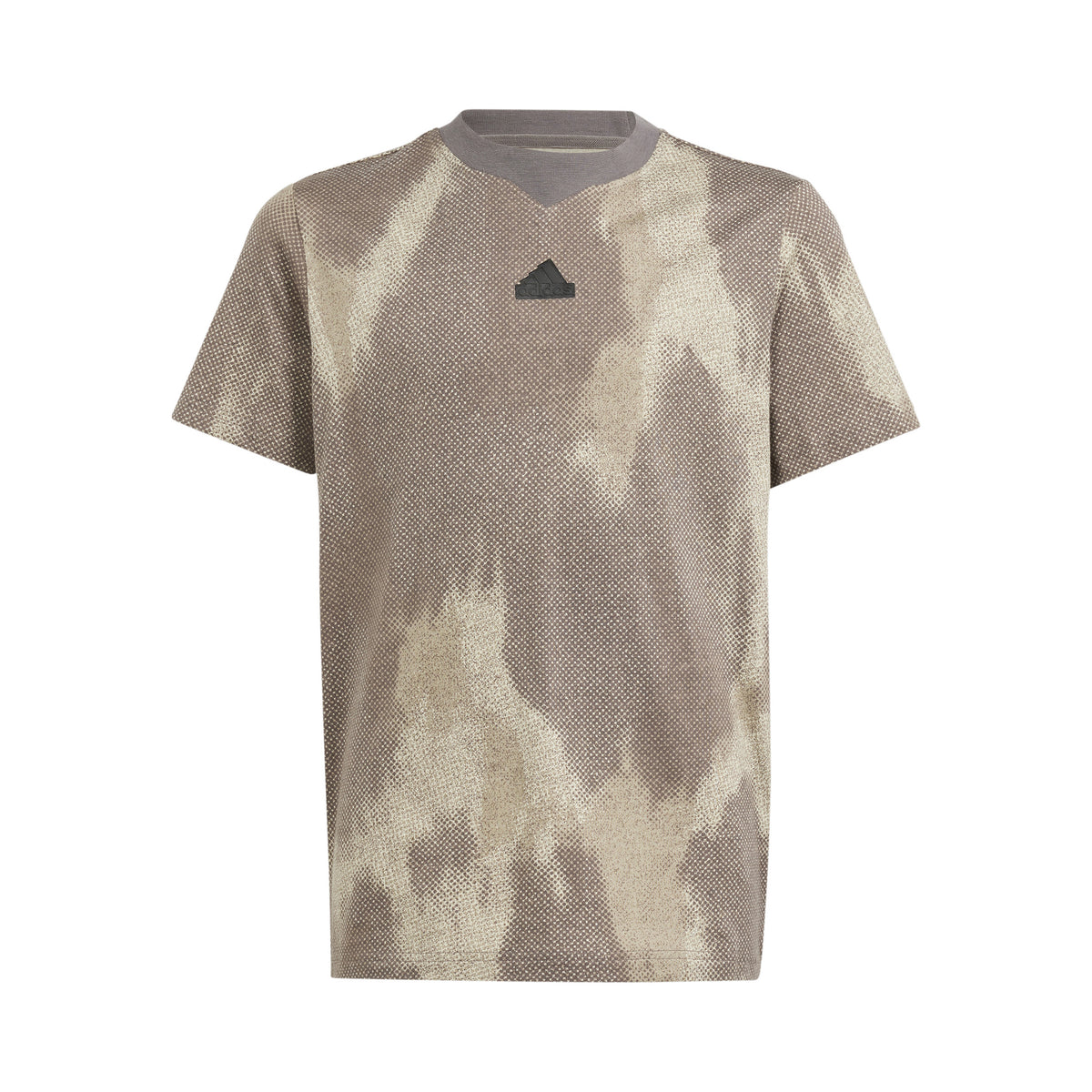 adidas AOP T-shirt Jongens - bruin, beige