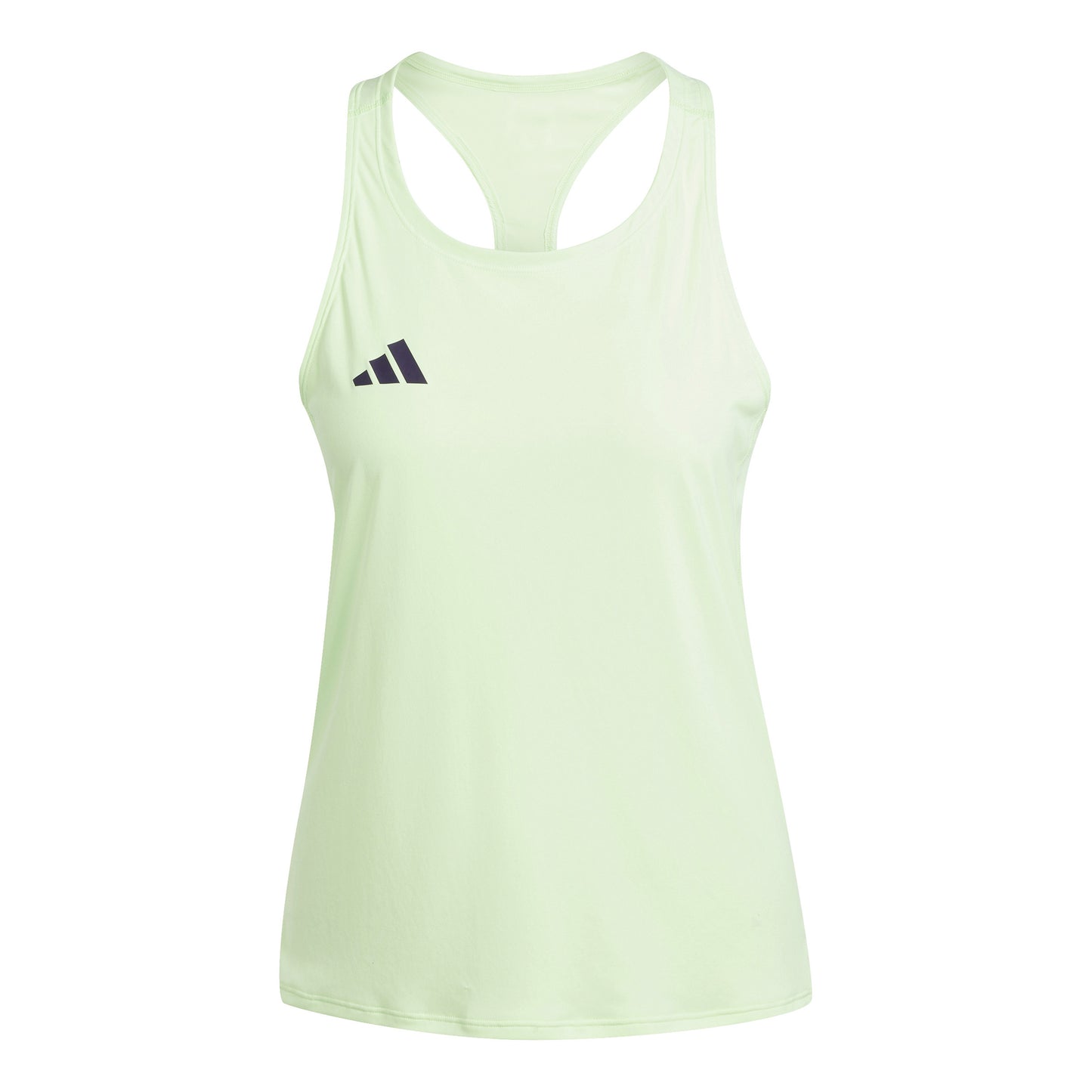 adidas adizero Essentials Hardloopshirt Dames - lichtgroen,