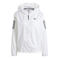 Own The Run B Jacket Hardloopjas Dames-Wit