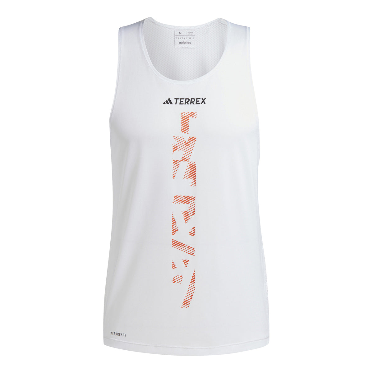 adidas Terrex XPR Hardloopshirt Heren - wit, koraal