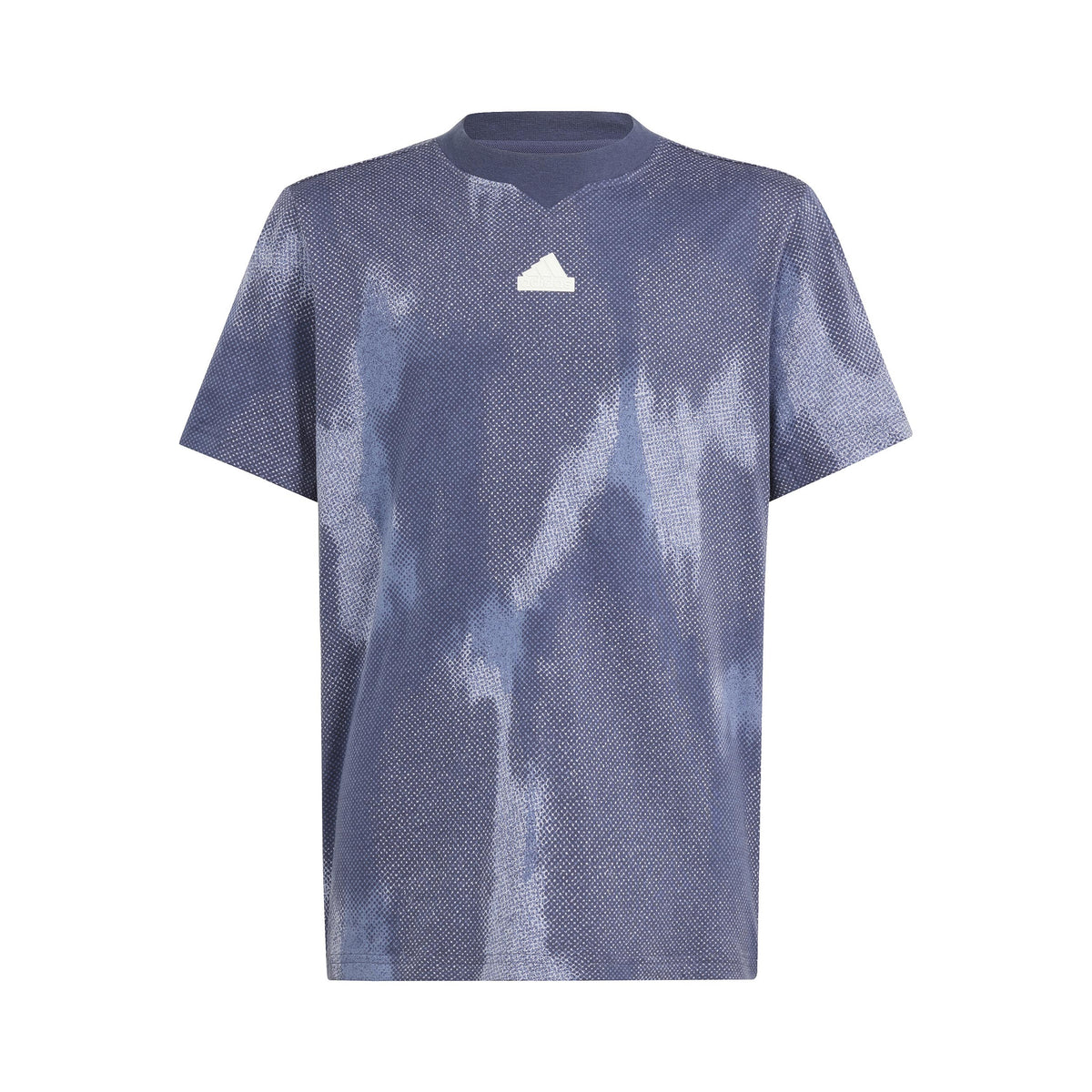 adidas Future Icon All Over Print Tee T-shirt Jongens - donkergrijs,
