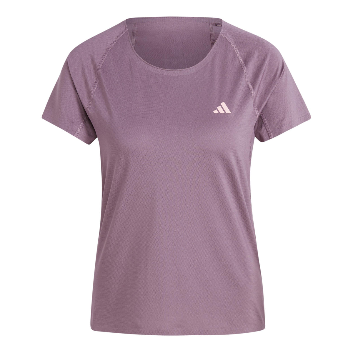 adidas Adizero Tee Hardloopshirt Dames - paars,