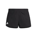 Adizero Essentials Split Hardloopshorts Dames-Zwart