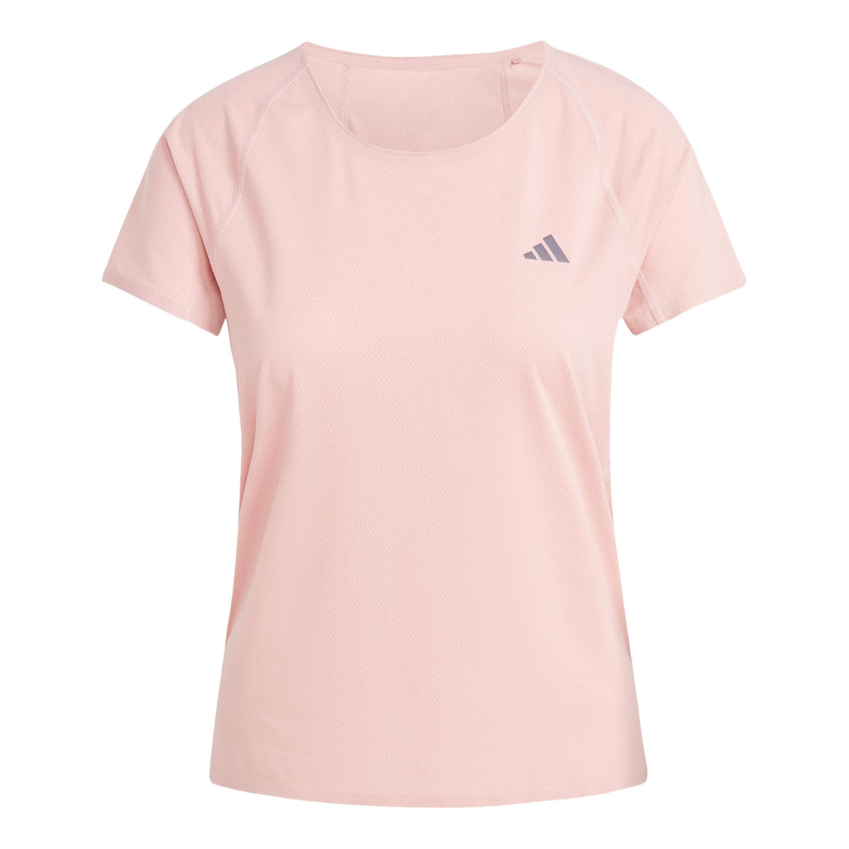 adidas Adizero Tee Hardloopshirt Dames - pink,