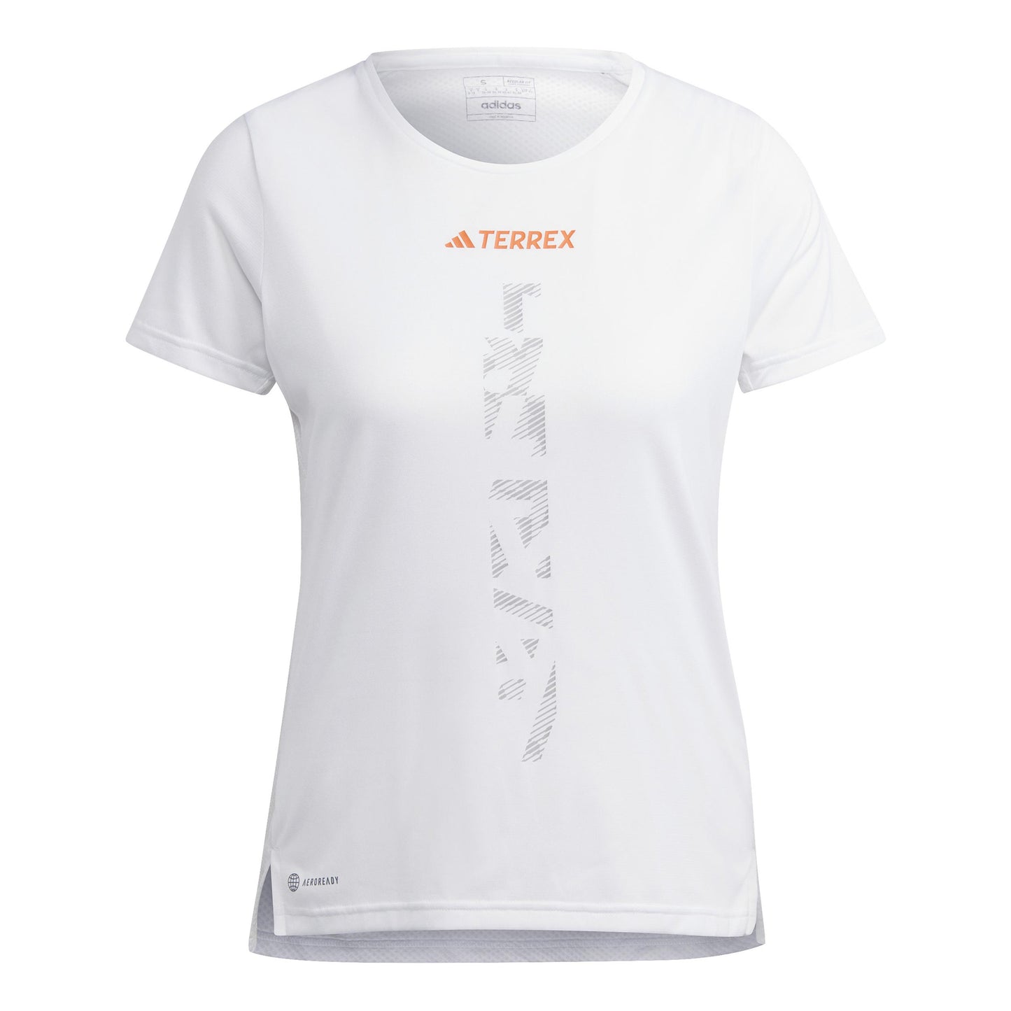 adidas Terrex AGR Hardloopshirt Dames - wit,