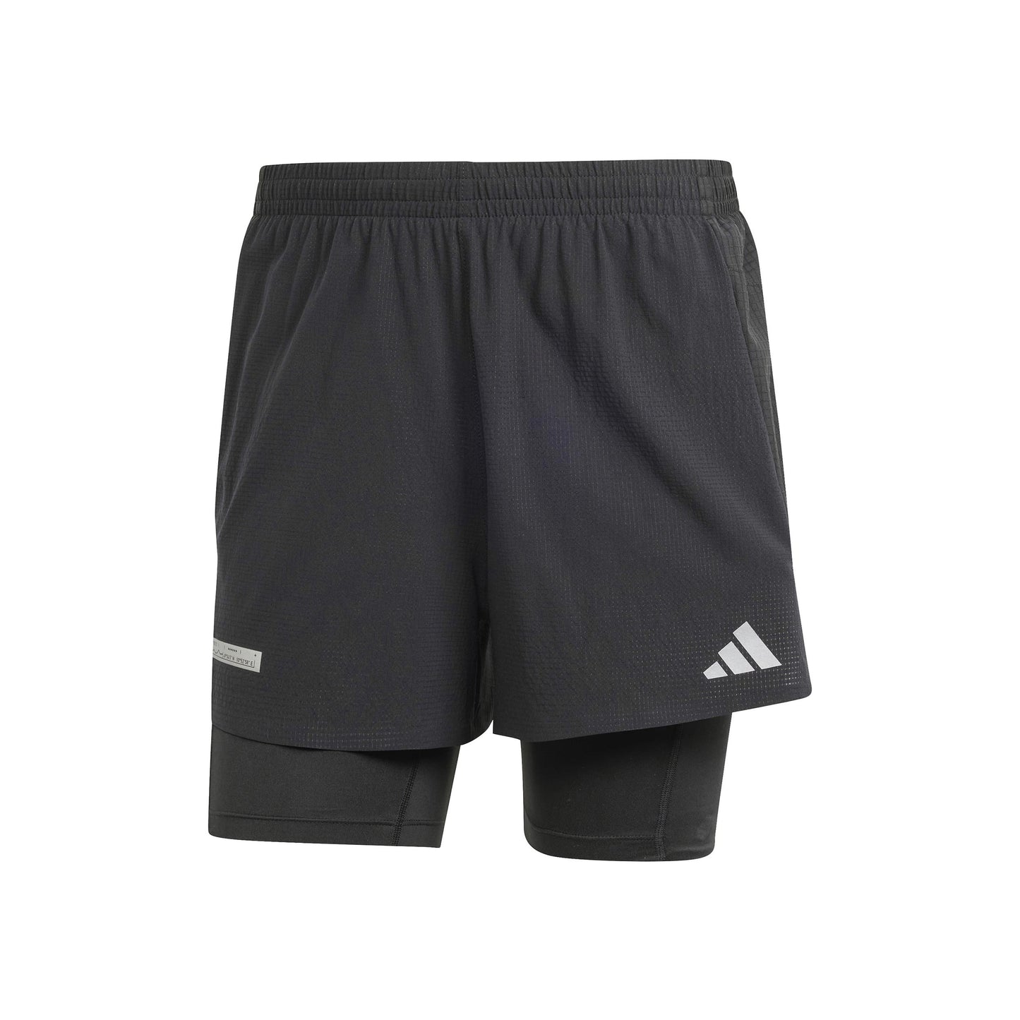 adidas Ultimate 2in1 Hardloopshorts Heren - zwart,