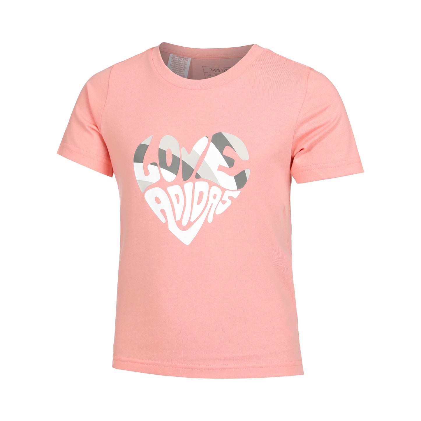 adidas Xpress T-shirt Kinderen - roze, veelkleurig