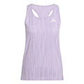 Adizero Singlet Hardloopshirt Dames-Mauve,Mauve
