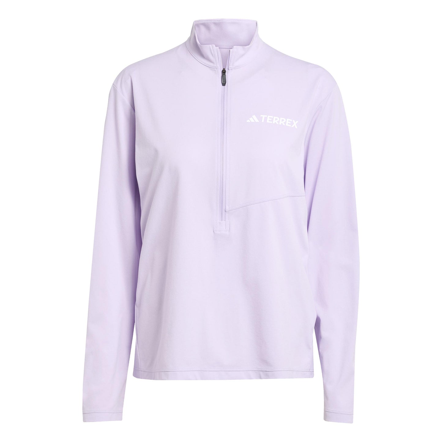 adidas Terrex MT Half-Zip Hardloopshirt Dames-Mauve