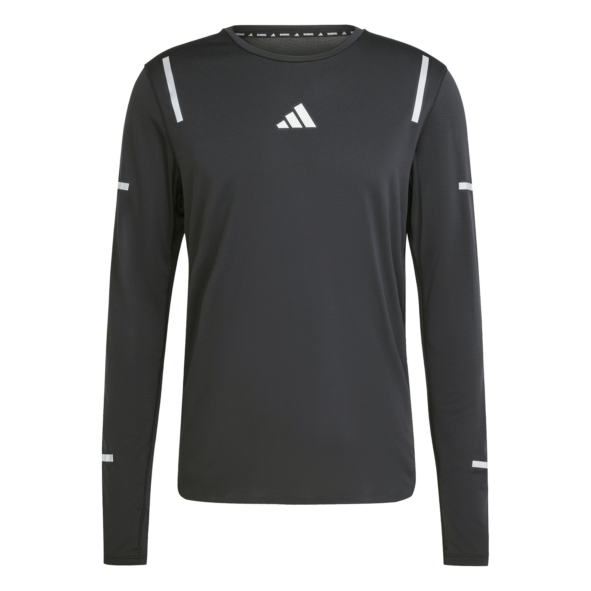 adidas Ultimate High Visibility Hardloopshirt Heren-Zwart