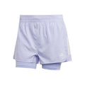 Own the Run 2in1 Hardloopshorts Dames - mauve,
