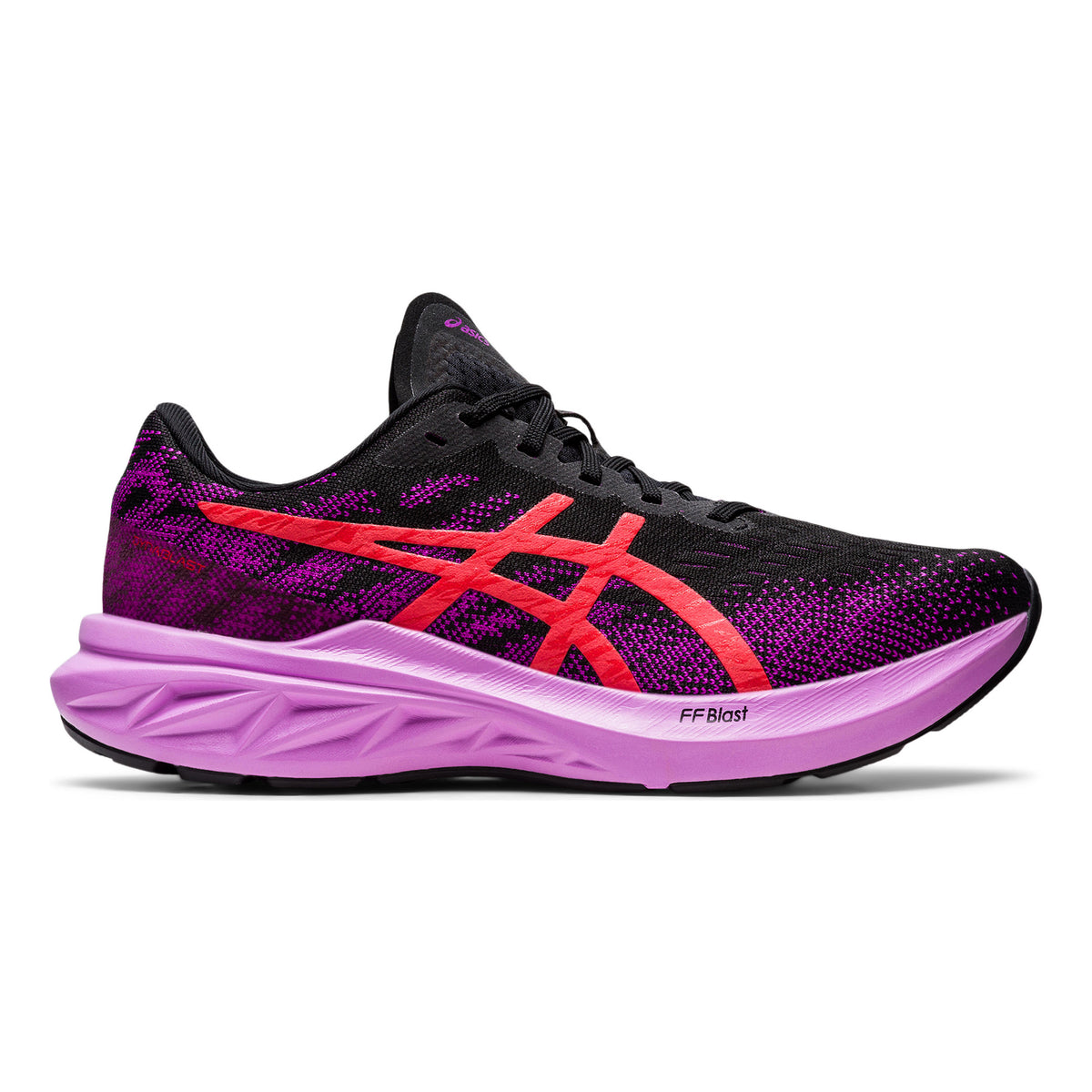 ASICS Dynablast 3 Neutrale schoen Dames - zwart, rood