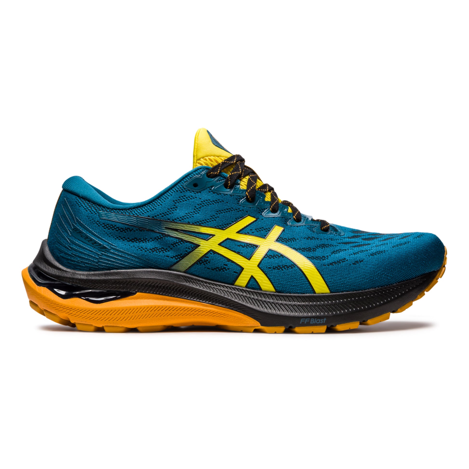 ASICS GT-2000 11 TR Trailschoen Heren - blauw, geel