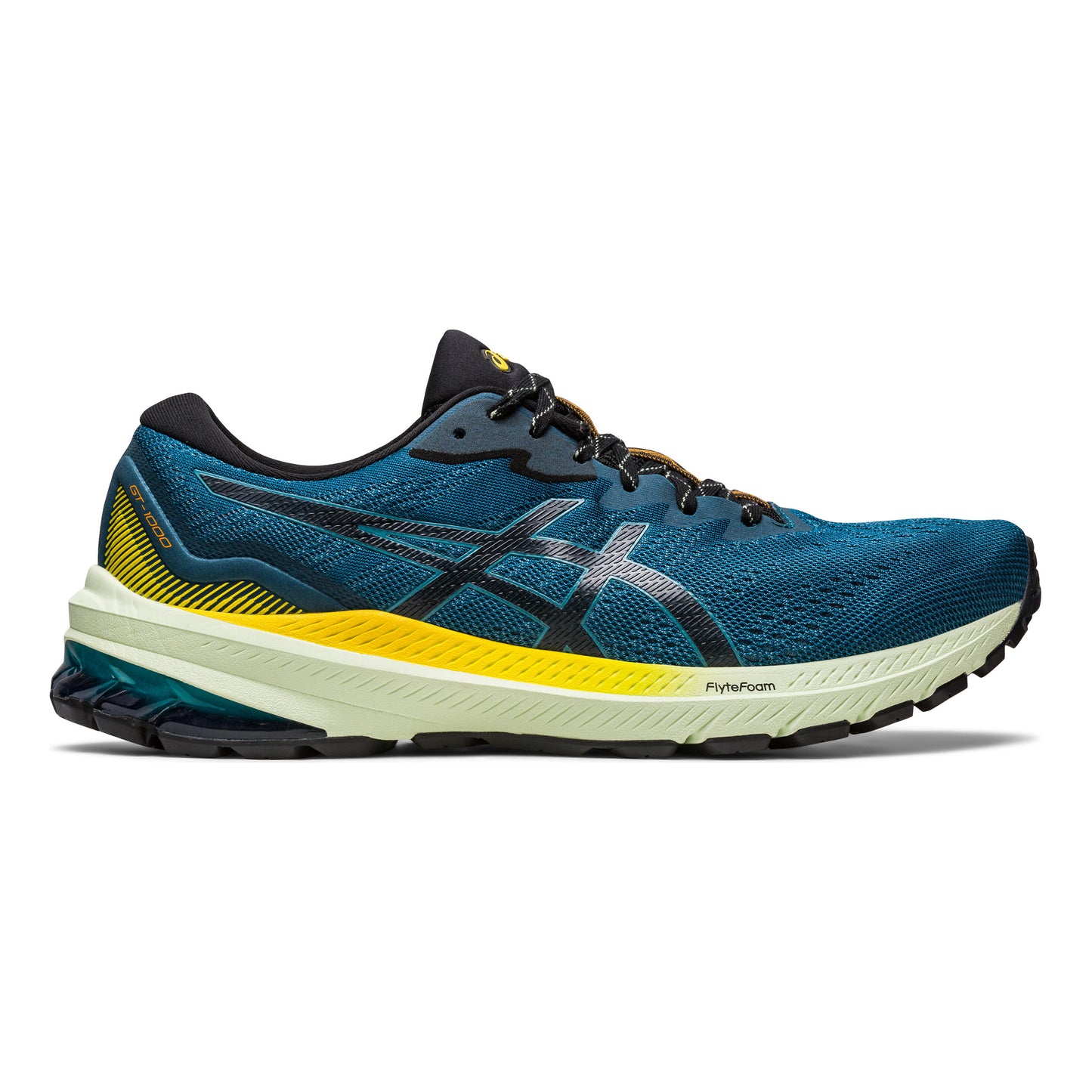 ASICS GT-1000 11 TR Trailschoen Heren - blauw, geel