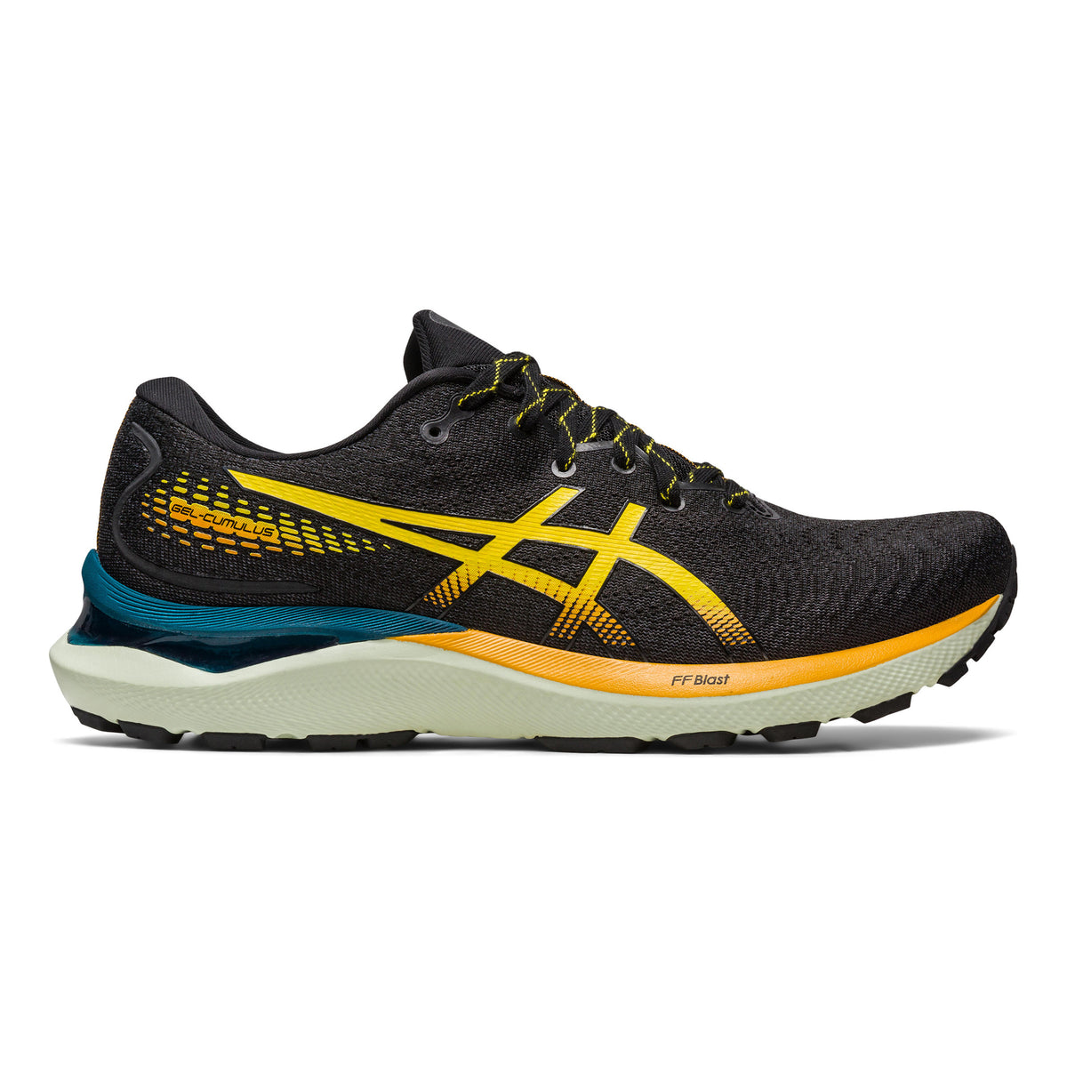 ASICS Gel-Cumulus 24 TR Trailschoen Heren - blauw, geel