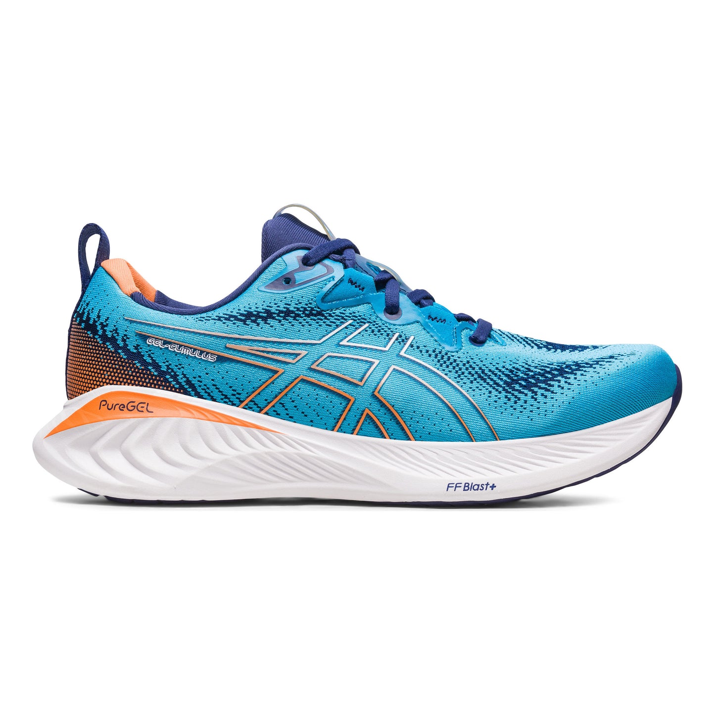 ASICS Gel-Cumulus 25 Neutrale schoen Heren - blauw, oranje