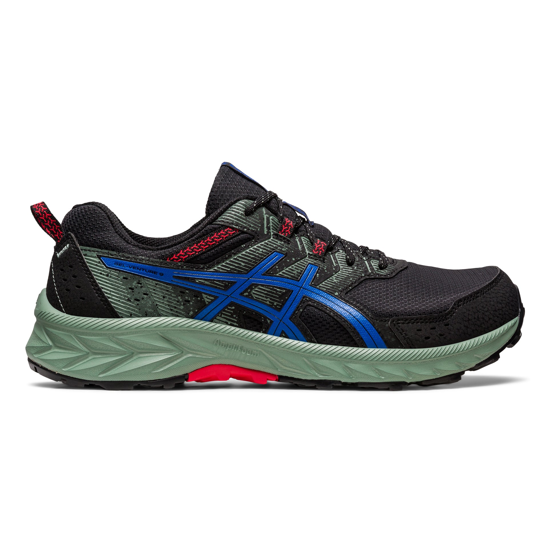 ASICS Gel-Venture 9 Trailschoen Heren - zwart, blauw