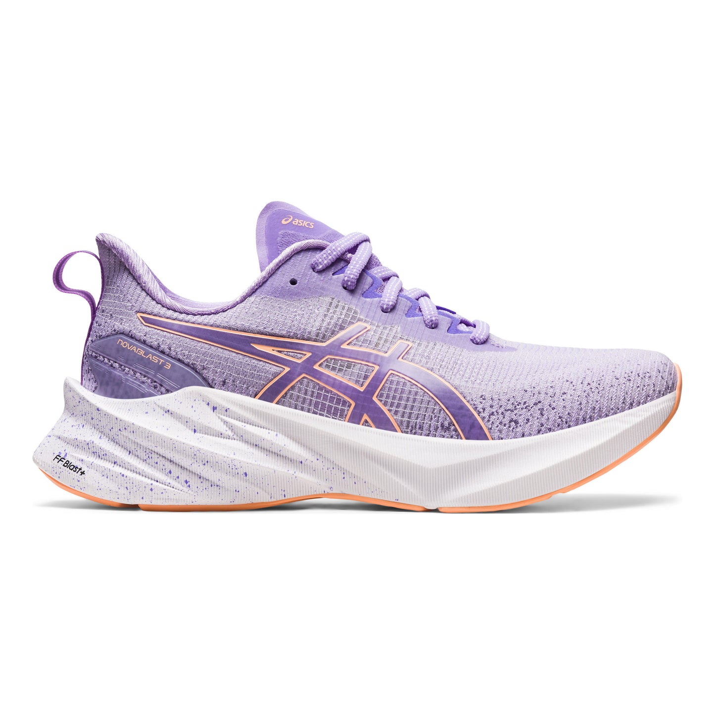 ASICS Novablast 3 LE Neutrale schoen Dames - paars, geel