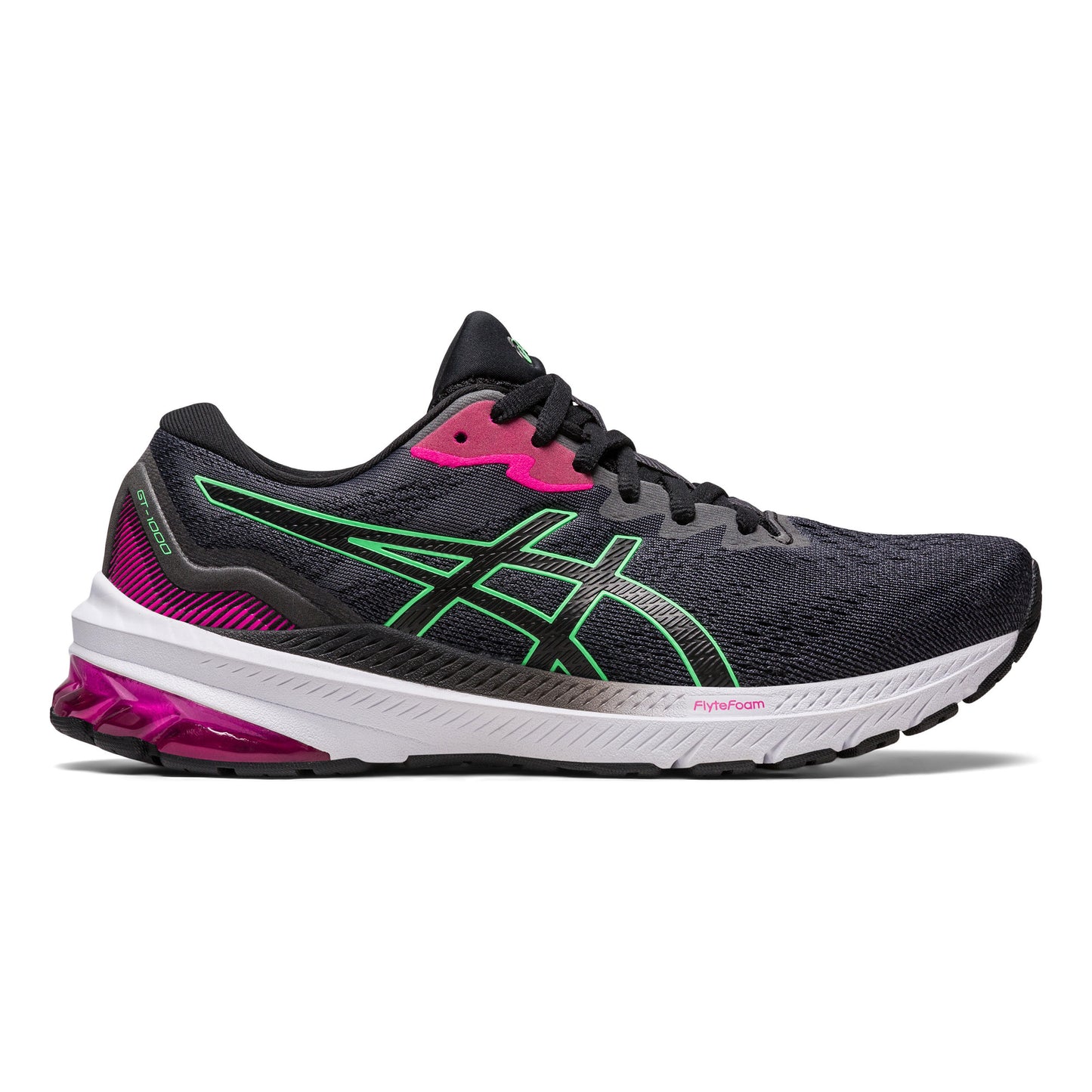 ASICS GT-1000 11 Stabiliteitsschoen Dames - zwart, groen