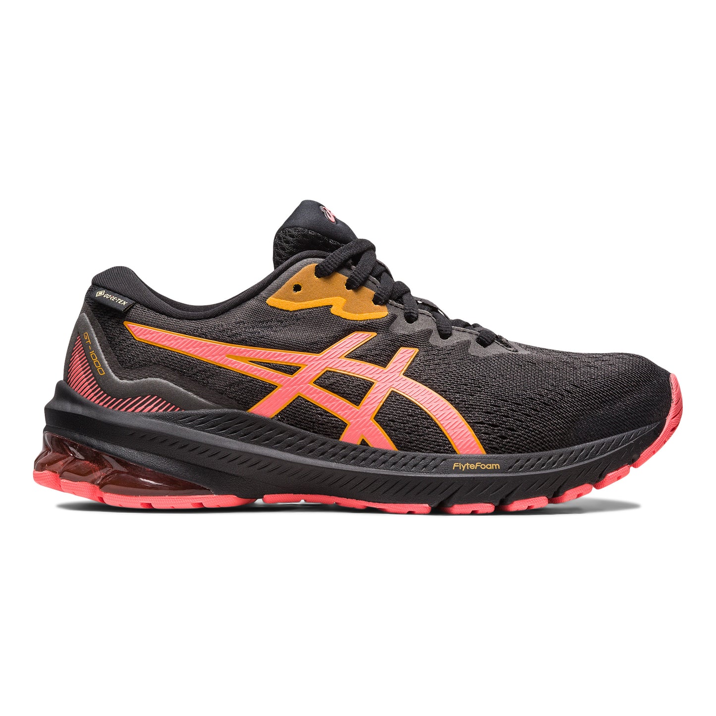 ASICS GT-1000 11 GTX Stabiliteitsschoen Dames - zwart, oranje
