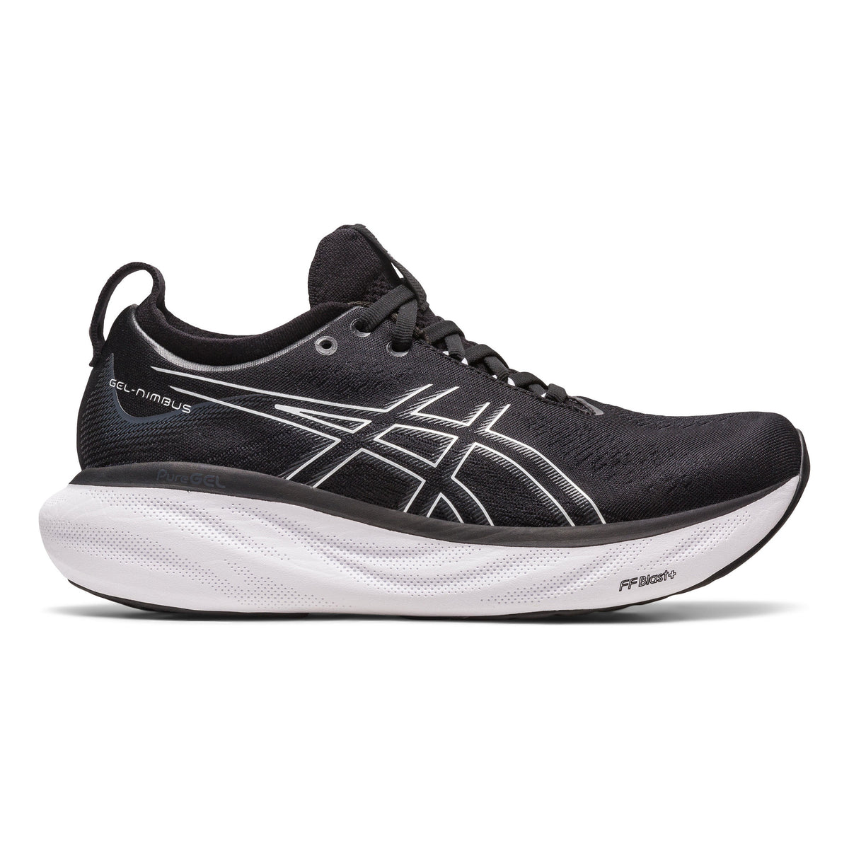 ASICS Gel-Nimbus 25 Neutrale schoen Dames - zwart, grijs
