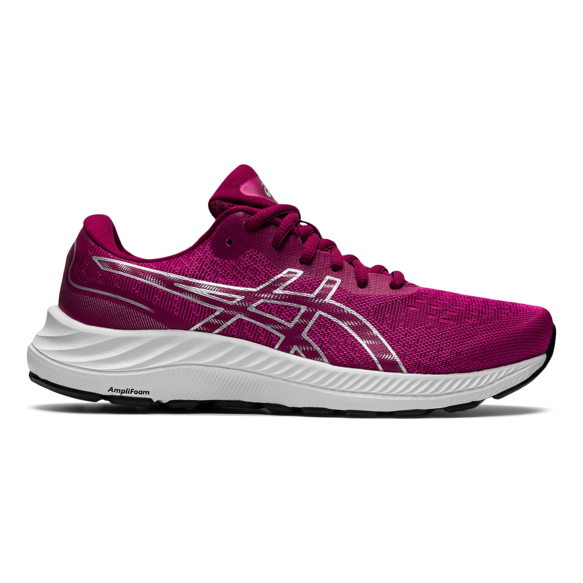 ASICS Gel-Excite 9 Neutrale schoen Dames - berry, zilver