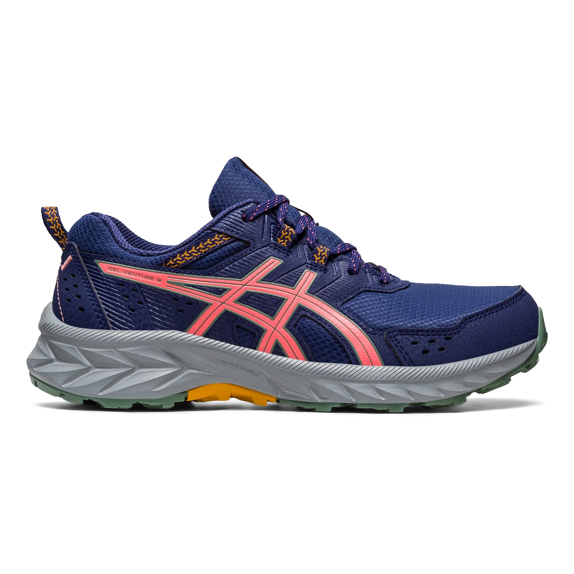 ASICS Gel-Venture 9 Trailschoen Dames - blauw, koraal