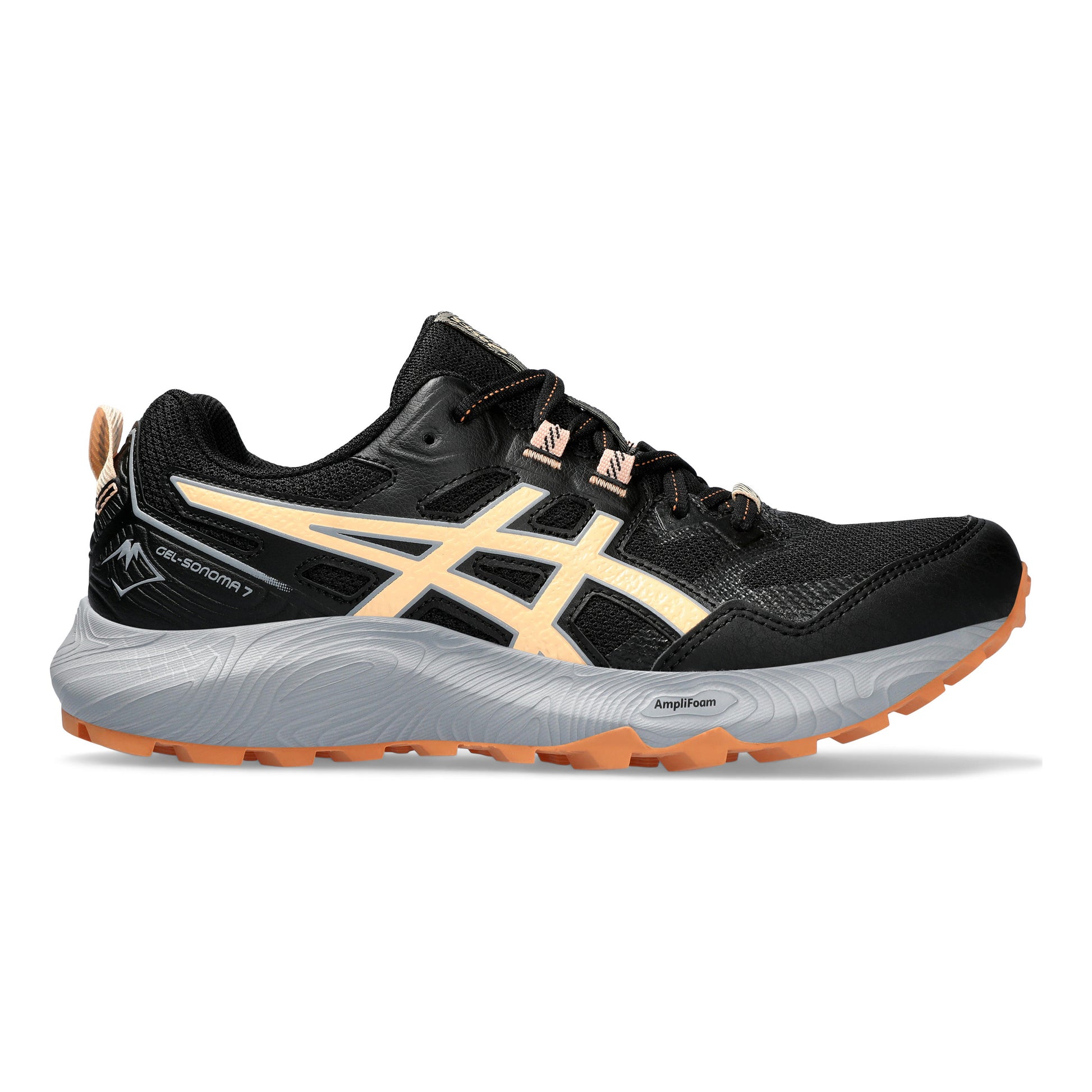 ASICS Gel-Sonoma 7 Trailschoen Dames - zwart, natuurlijke kleuren
