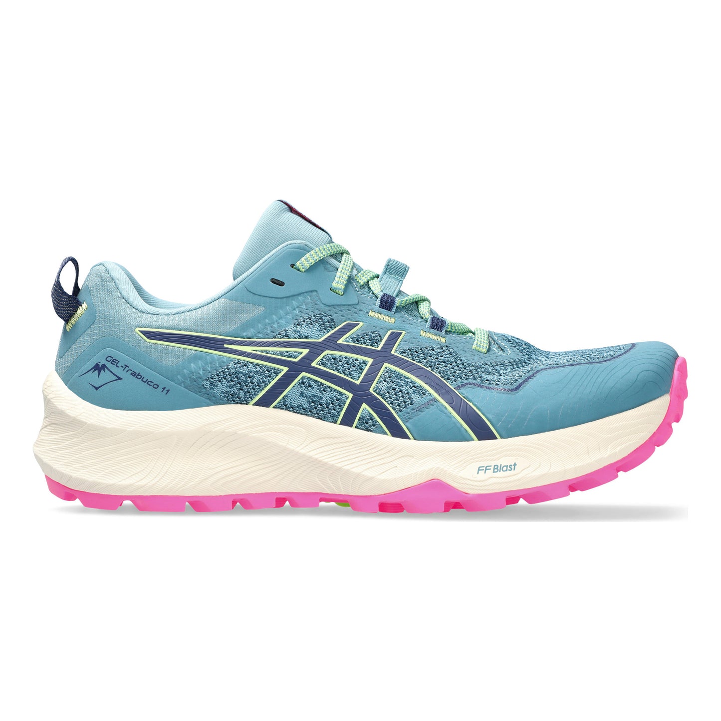 ASICS Gel-Trabuco 11 Trailschoen Dames - petrolblauw, donkerblauw