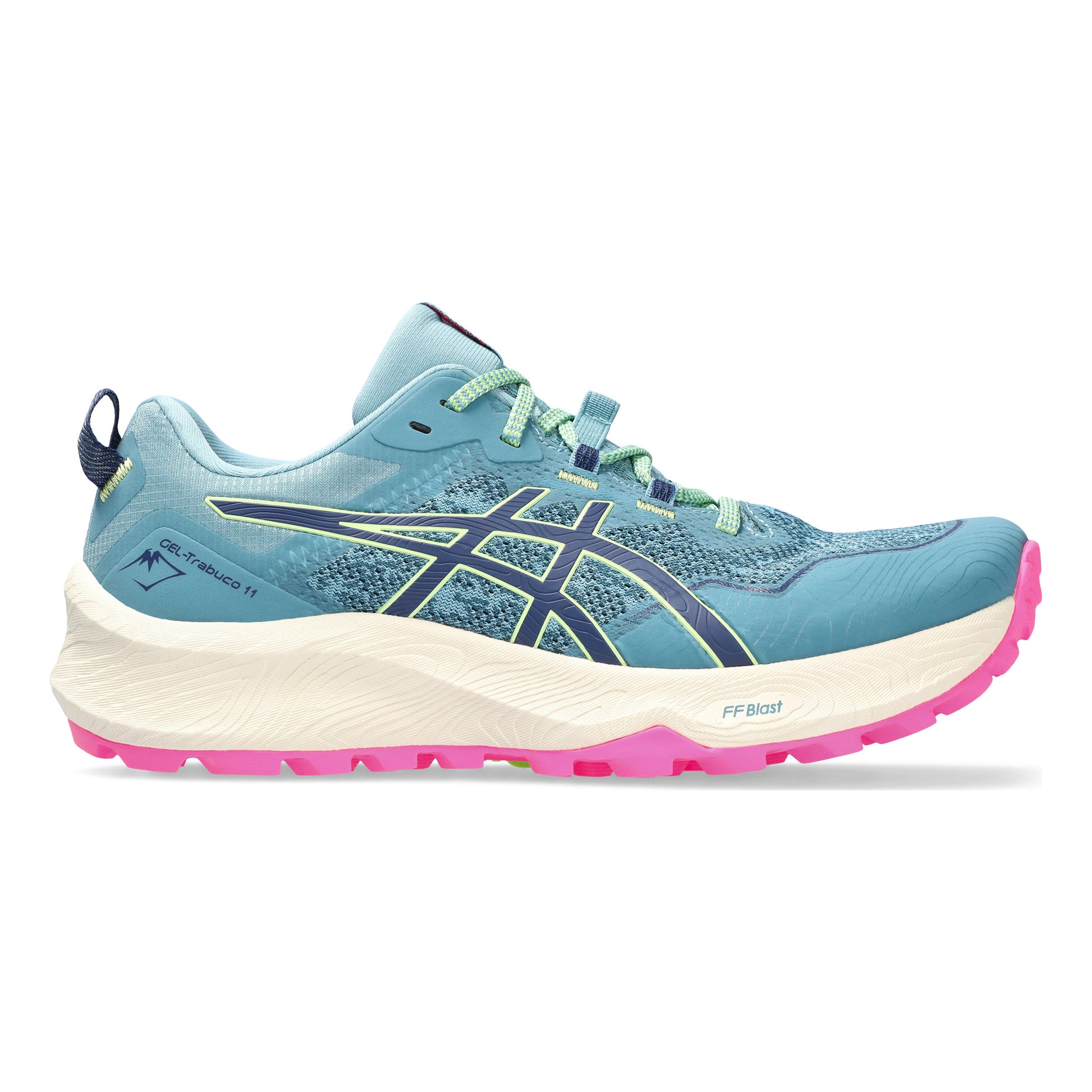 ASICS Gel-Trabuco 11 Trailschoen Dames - petrolblauw, donkerblauw