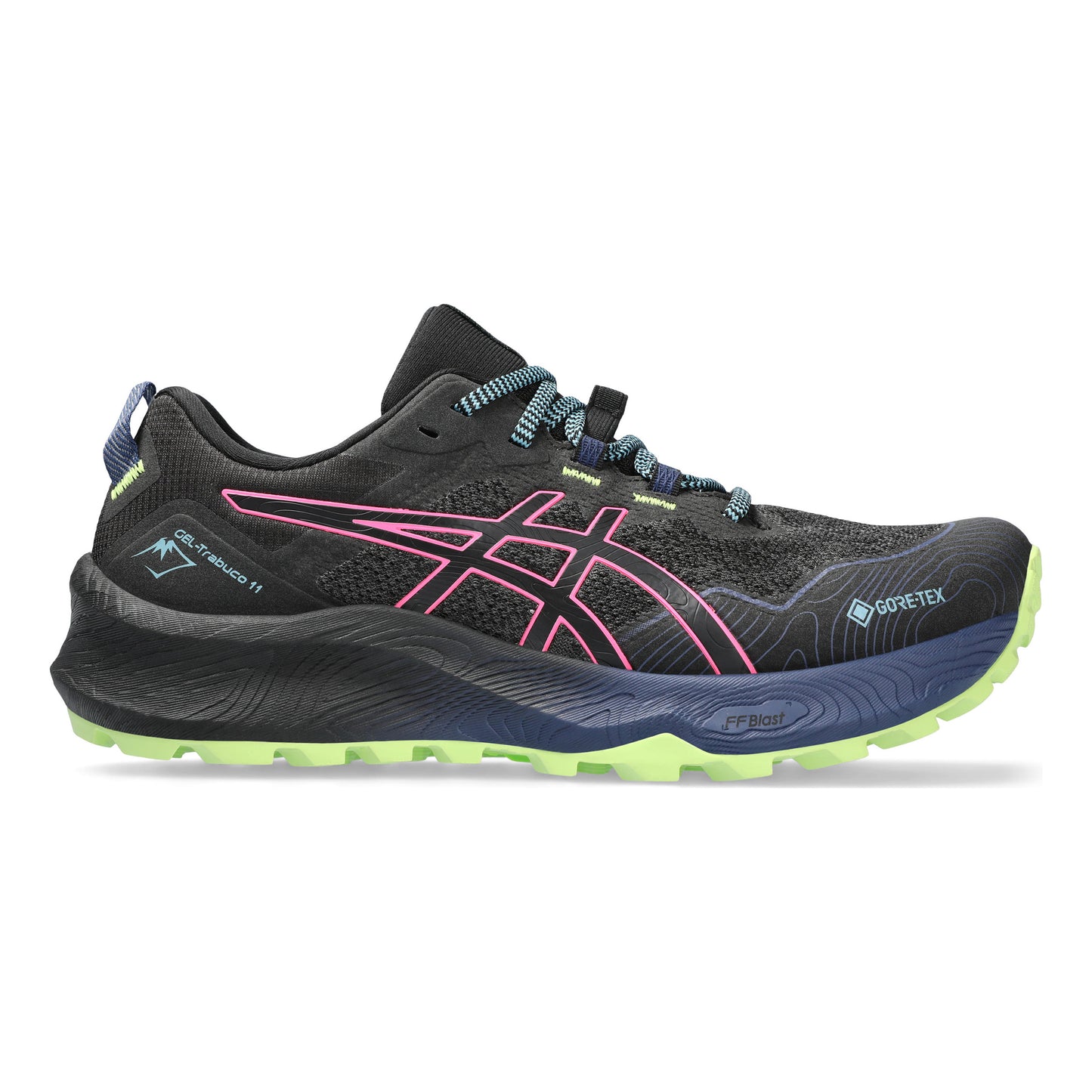 ASICS Gel-Trabuco 11 GTX Trailschoen Dames - zwart, pink