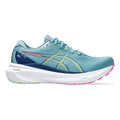 Gel-Kayano 30 Stabiliteitsschoen Dames - petrolblauw, neongroen