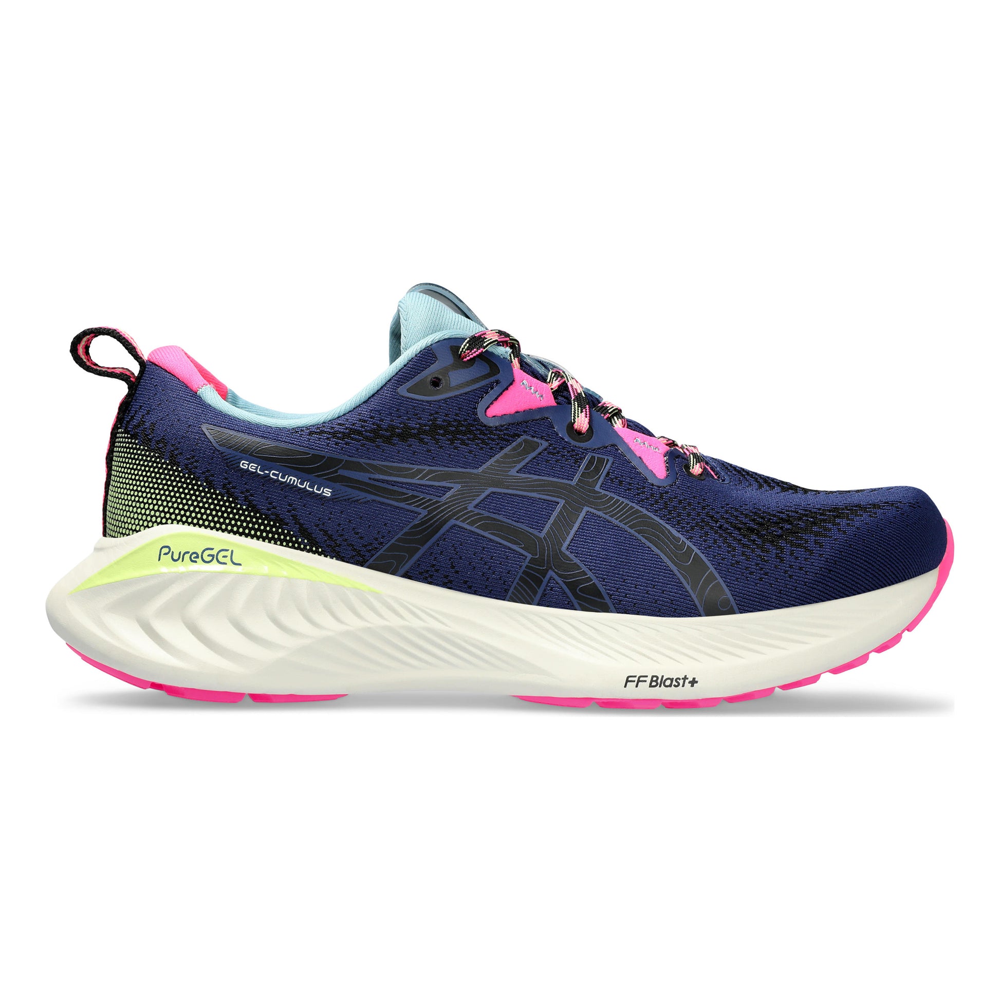 ASICS Gel-Cumulus 25 TR Trailschoen Dames - zwart, oranje