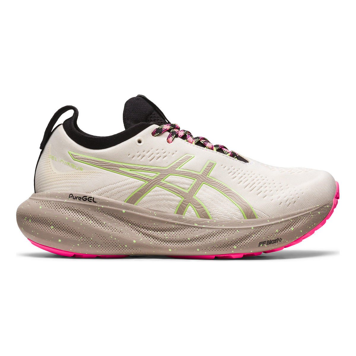 ASICS Gel-Nimbus 25 TR Trailschoen Dames - zwart, oranje