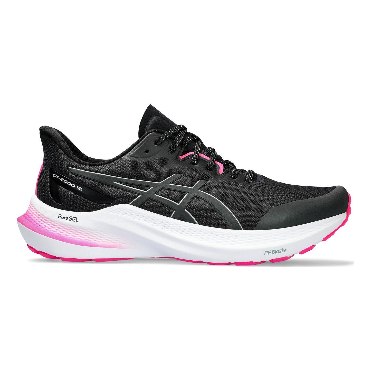 ASICS GT-2000 12 Lite-Show Stabiliteitsschoen Dames - zwart,