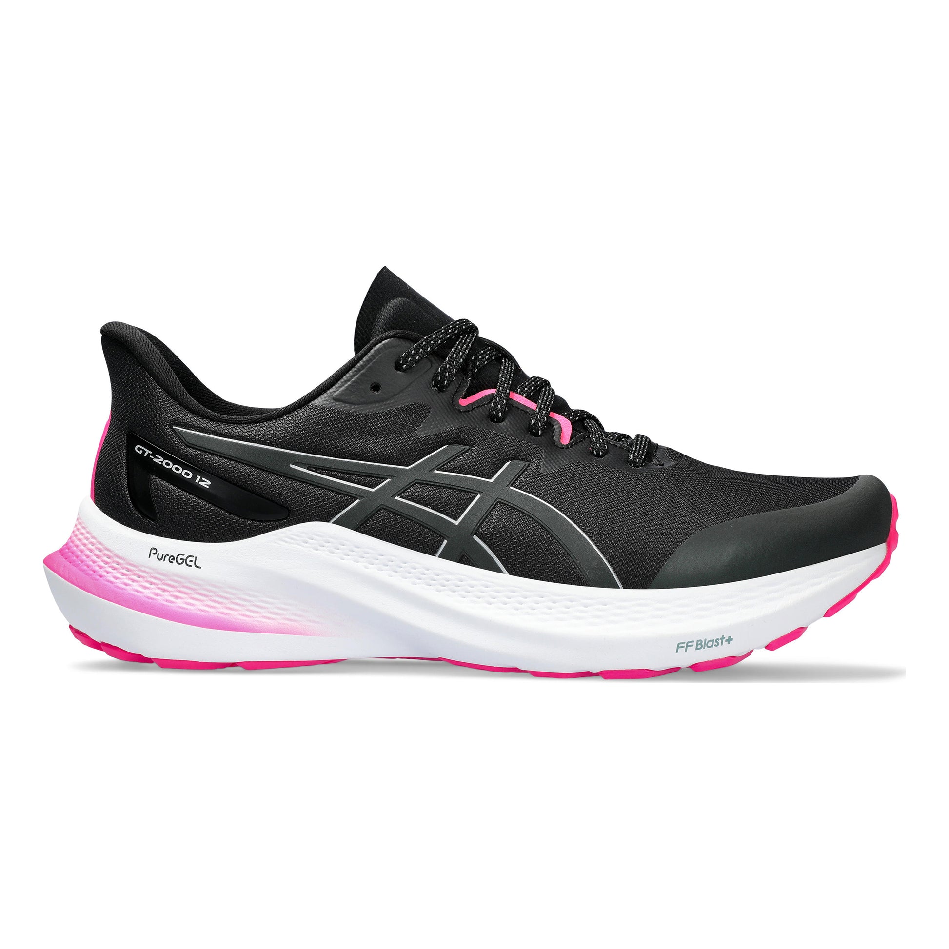 ASICS GT-2000 12 Lite-Show Stabiliteitsschoen Dames - zwart,