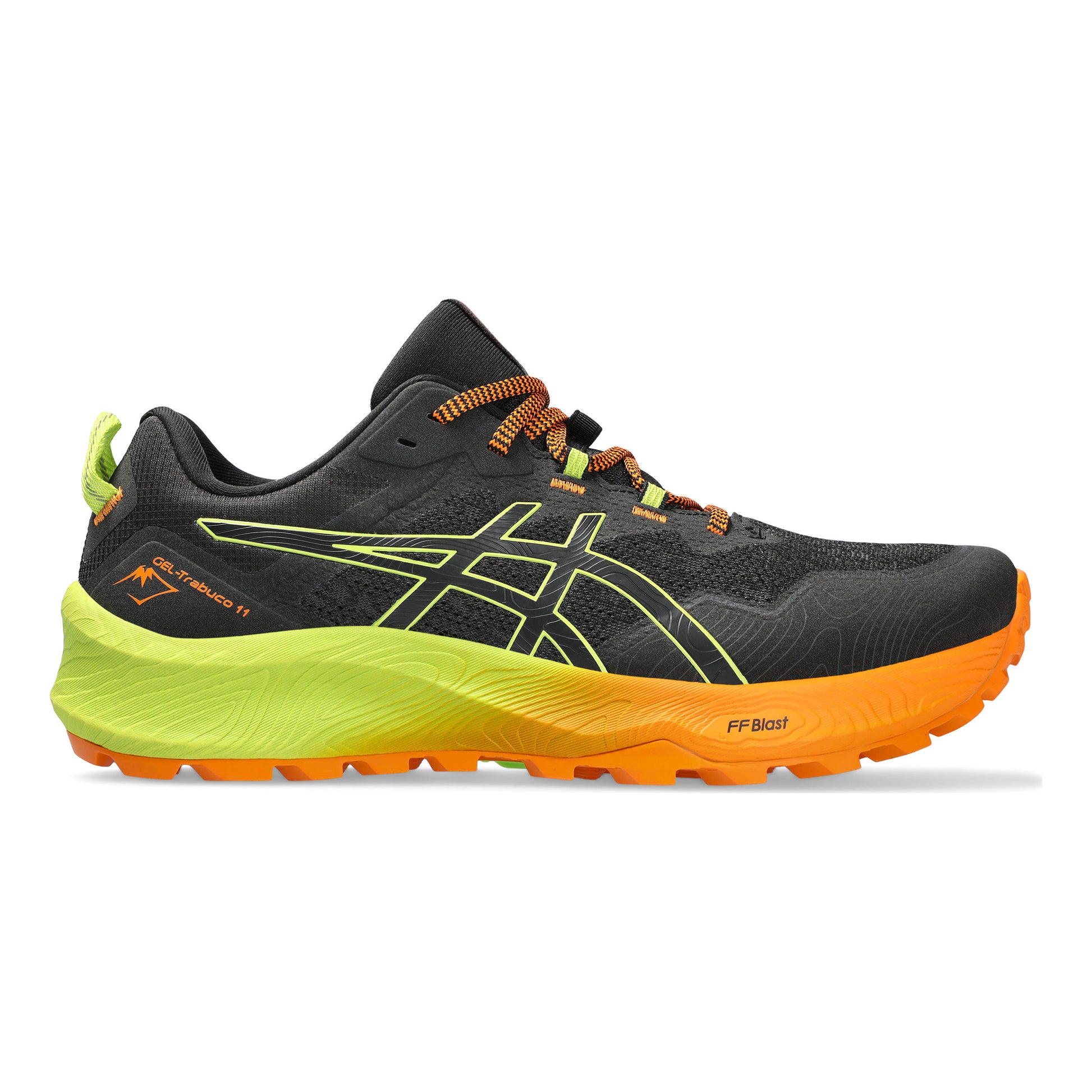 ASICS Gel-Trabuco 11 Trailschoen Heren - limoen, oranje