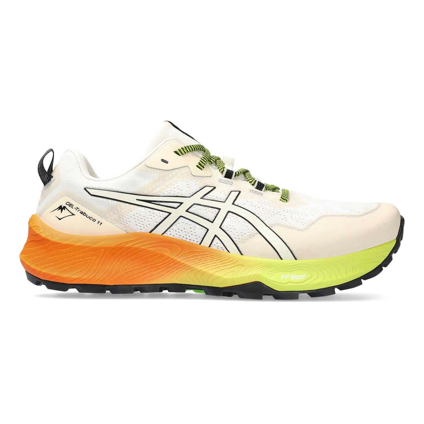 ASICS Gel-Trabuco 11 Trailschoen Heren - wit, limoen