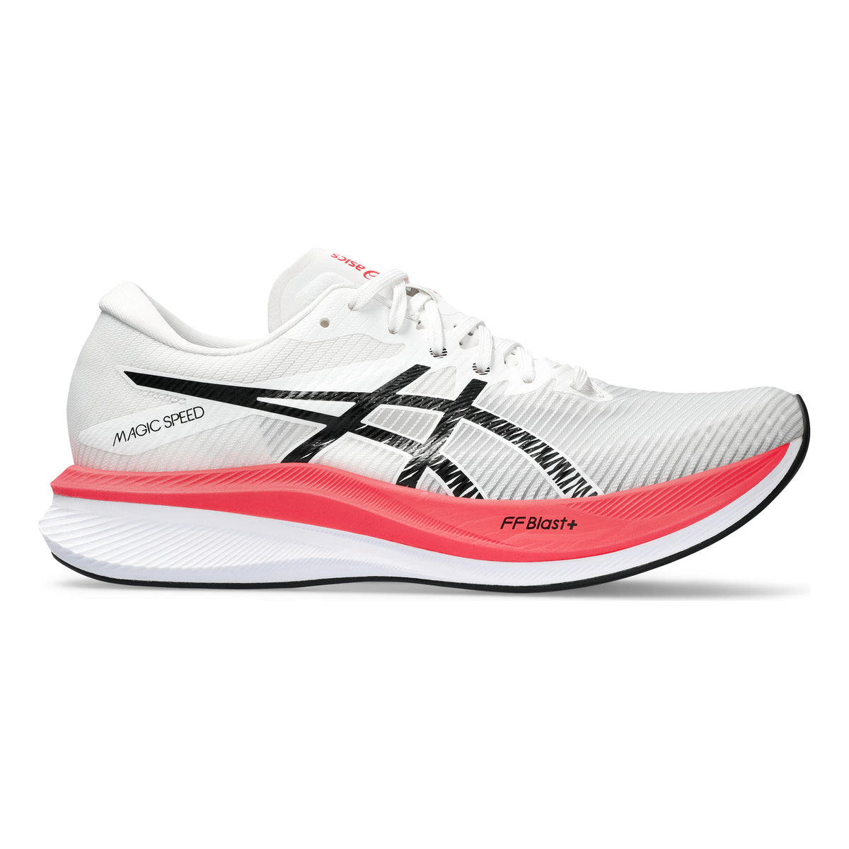 ASICS Magic Speed 3 Wedstrijdschoen Heren - zwart, wit