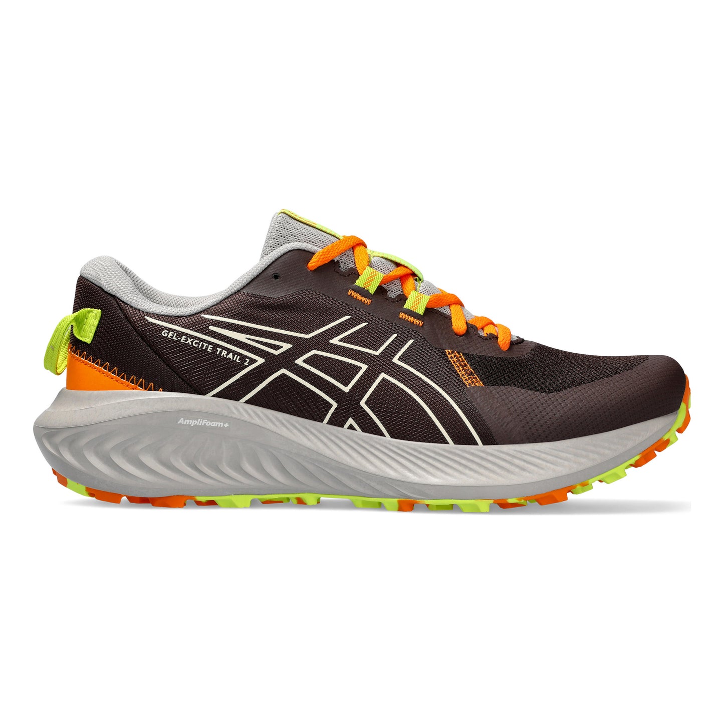 ASICS Gel-Excite Trail 2 Trailschoen Heren - donkergrijs, oranje