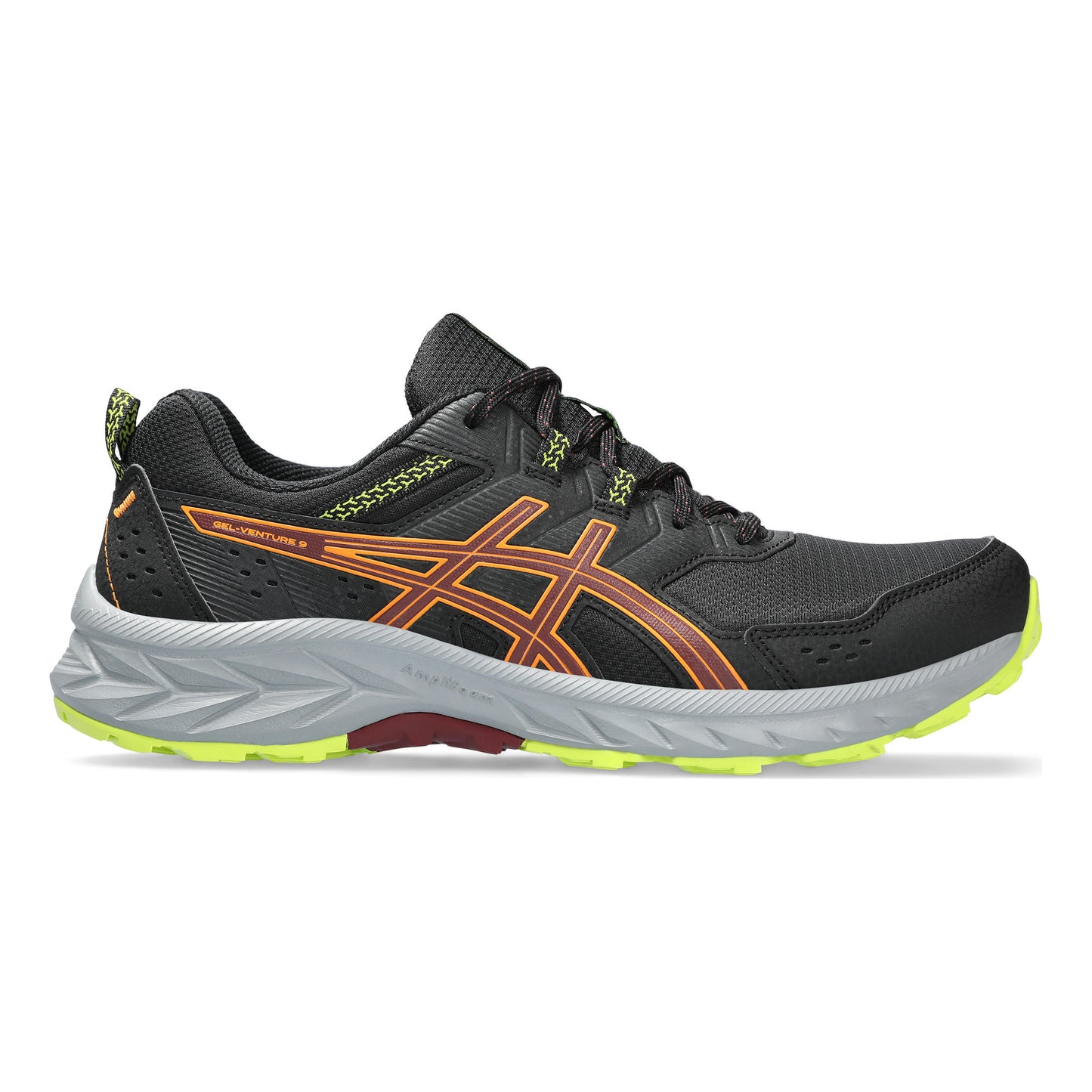 ASICS Gel-Venture 9 Trailschoen Heren - zwart, grijs