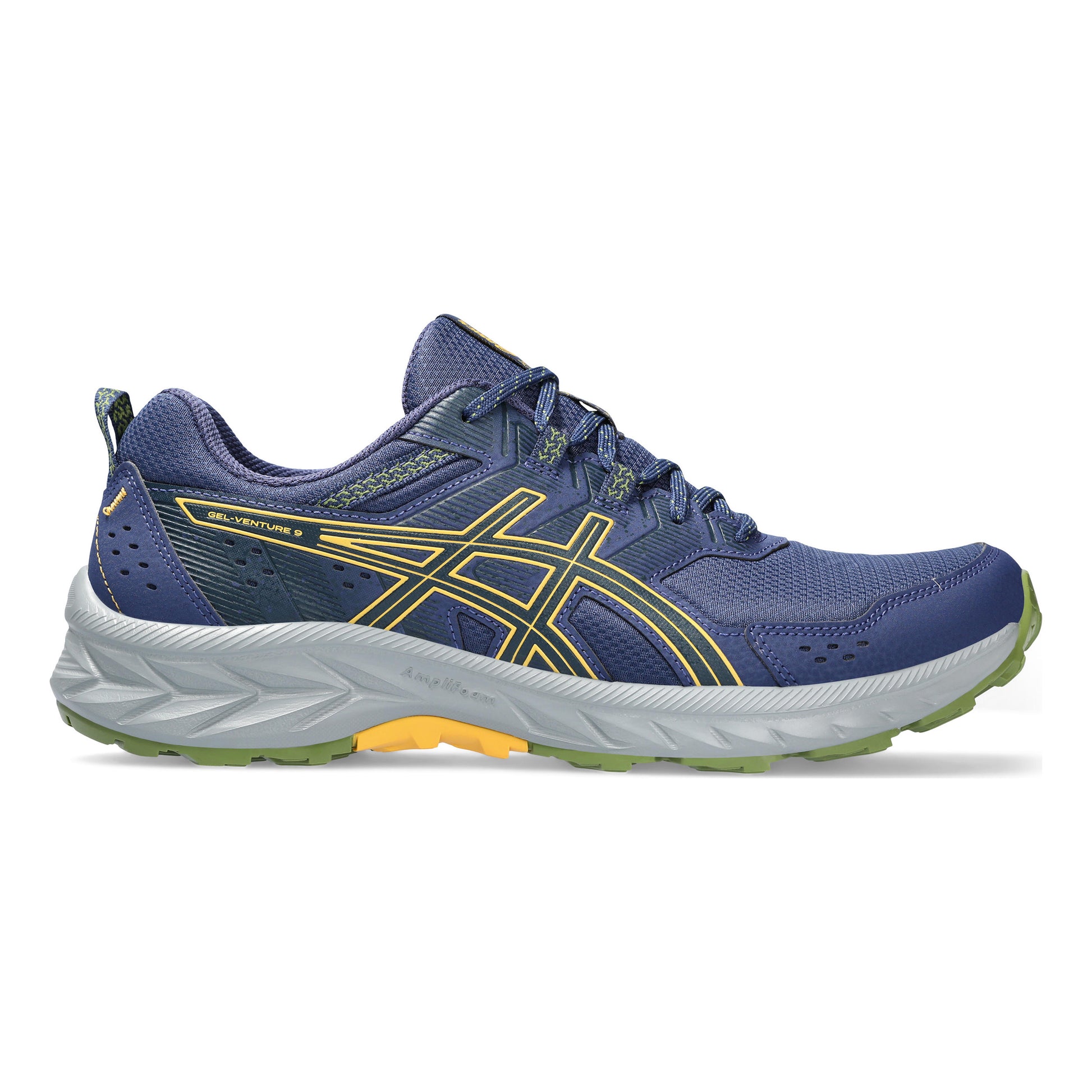 ASICS Gel-Venture 9 Trailschoen Heren - donkerblauw, oranje