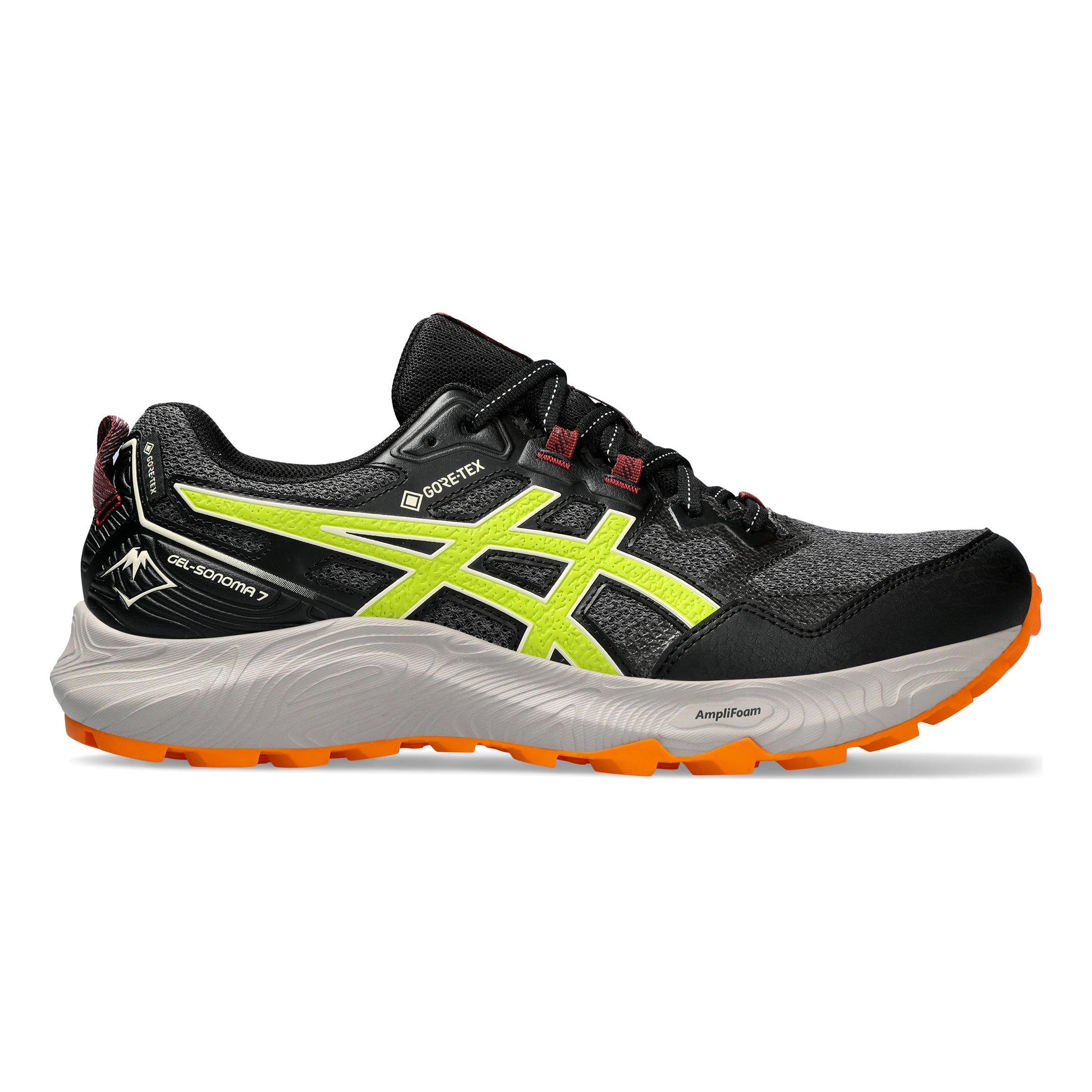 ASICS Gel-Sonoma 7 GTX Trailschoen Heren - zwart, neongeel