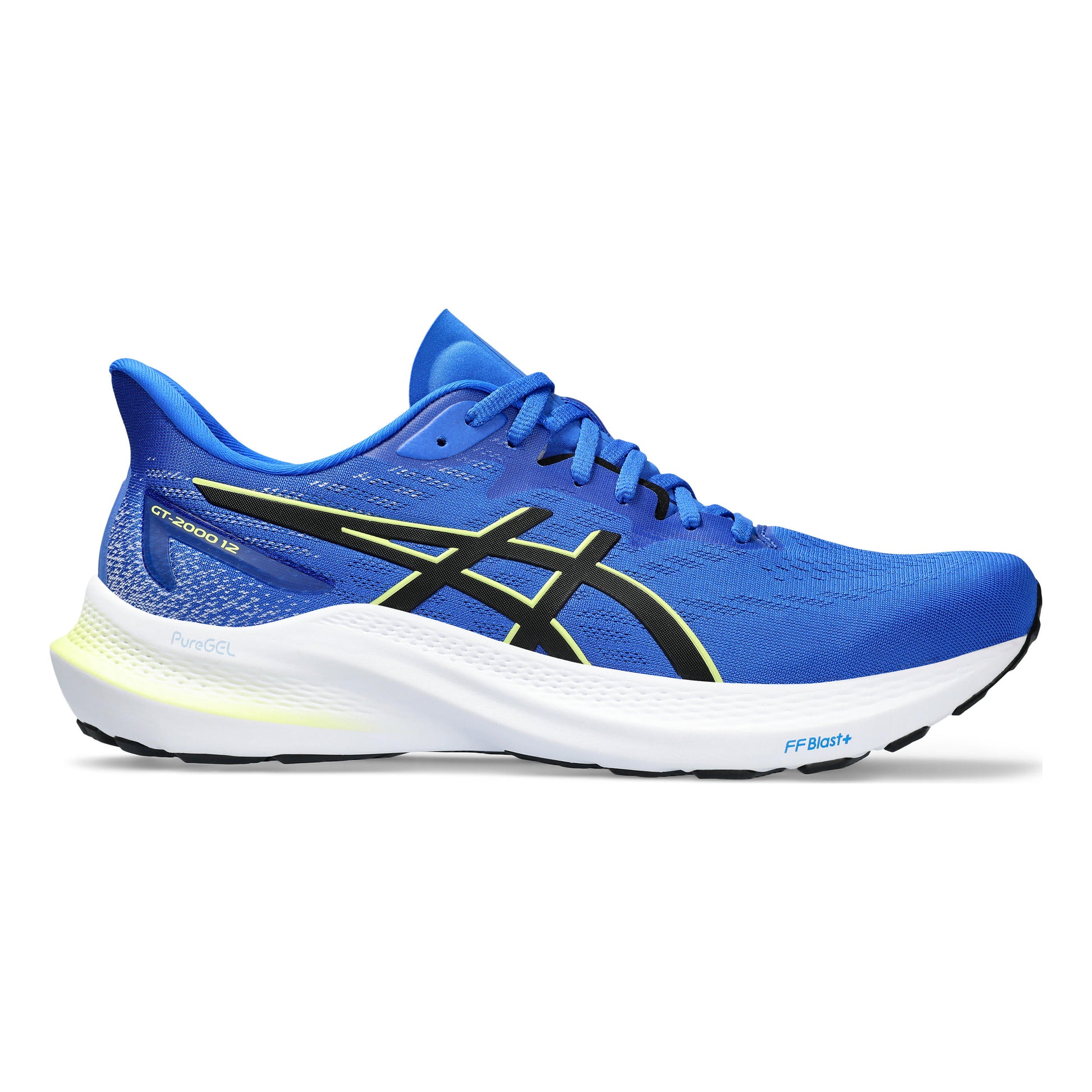 ASICS GT-2000 12 Stabiliteitsschoen Heren - blauw, zwart