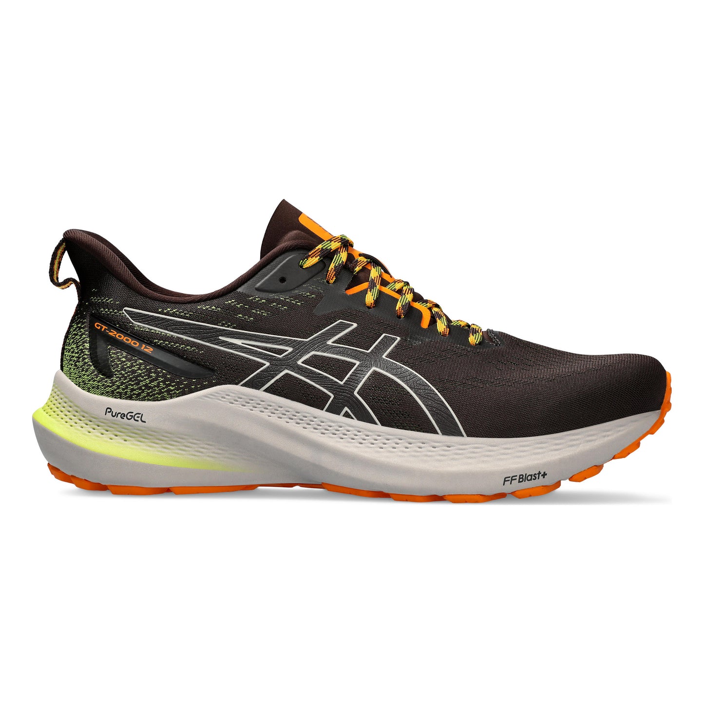 ASICS GT-2000 12 TR Stabiliteitsschoen Heren - zwart, oranje
