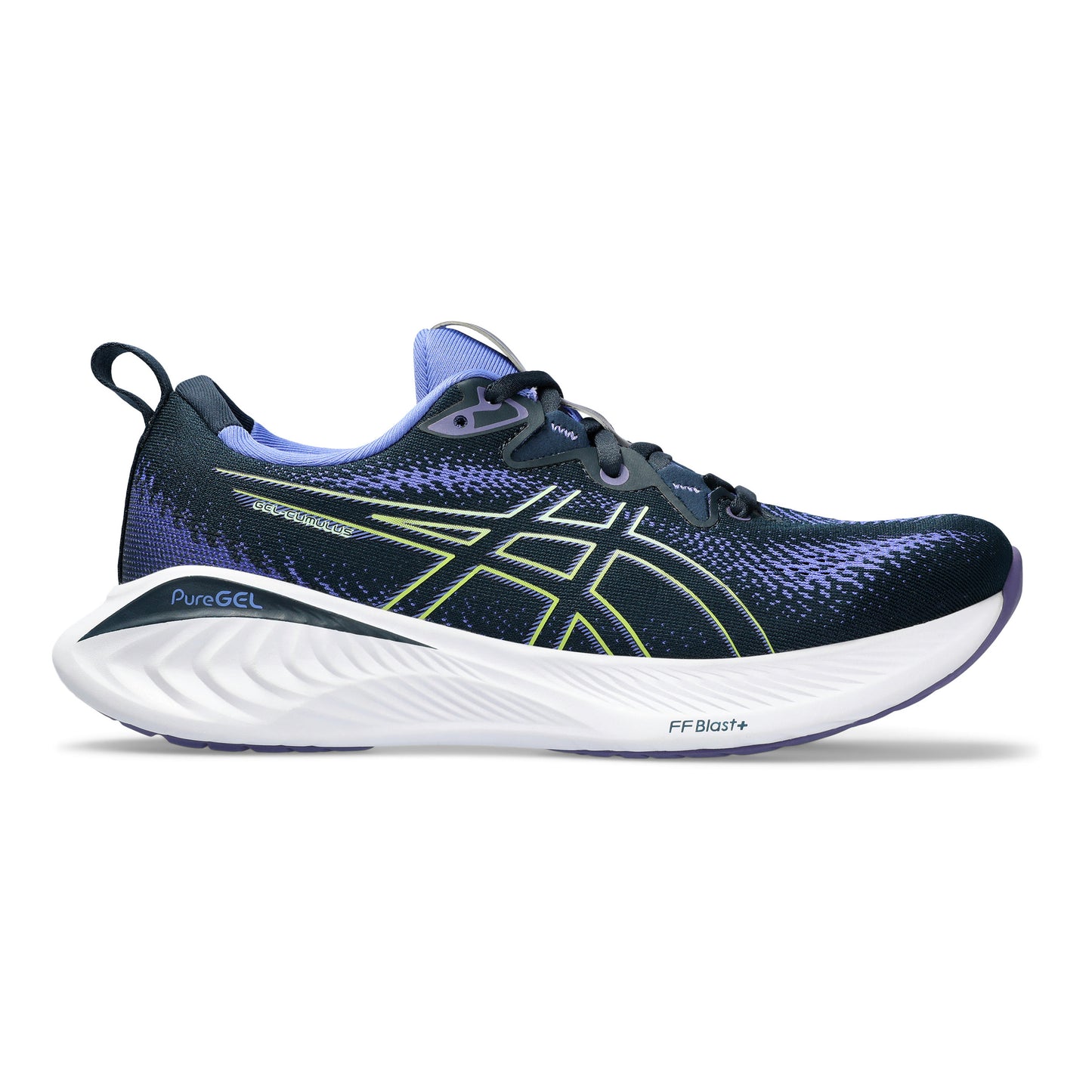 ASICS Gel-Cumulus 25 Neutrale schoen Dames - blauw, neongeel