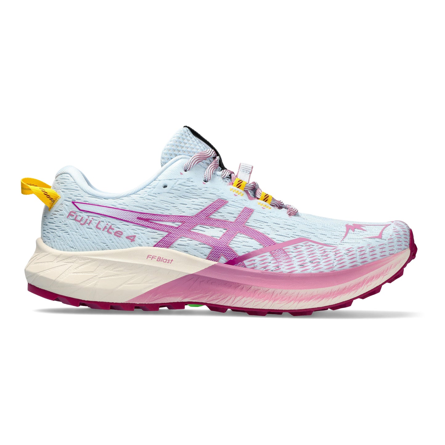 ASICS Fuji Lite 4 Trailschoen Dames - lichtblauw, veelkleurig