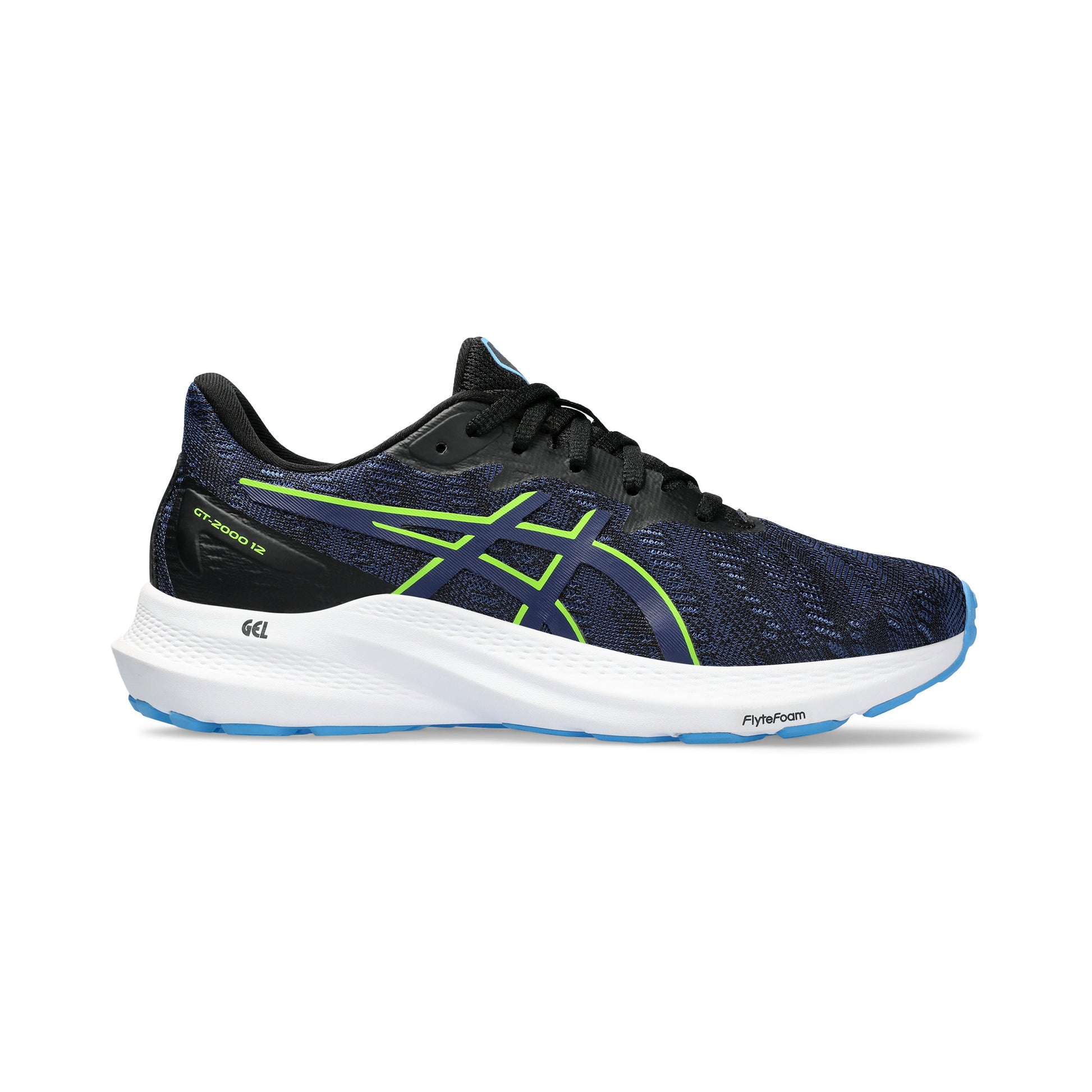 ASICS GT-2000 12 GS Stabiliteitsschoen Kinderen - zwart, blauw