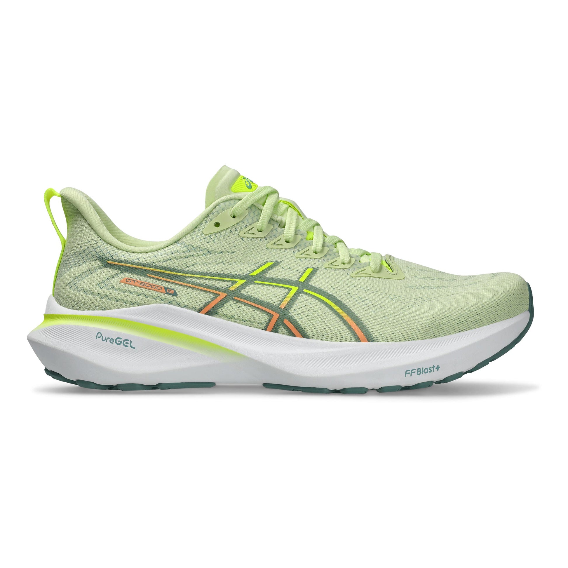 ASICS GT-2000 13 Stabiliteitsschoen Heren - limoen, wit