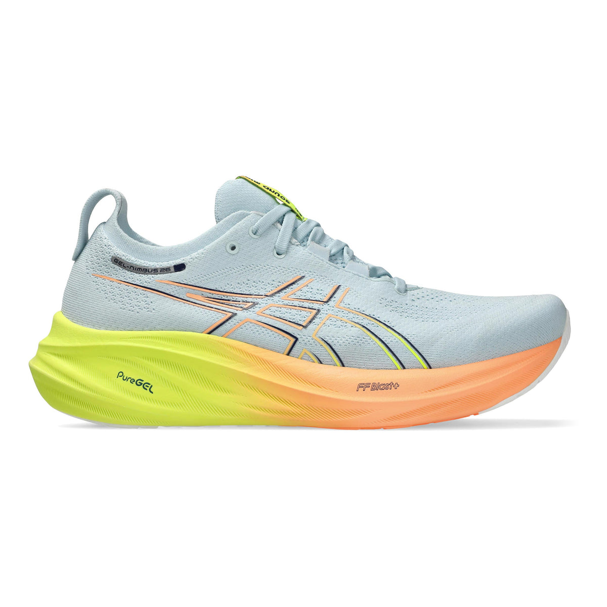 ASICS Gel-Nimbus 26 Paris Neutrale schoen Heren - grijs, oranje